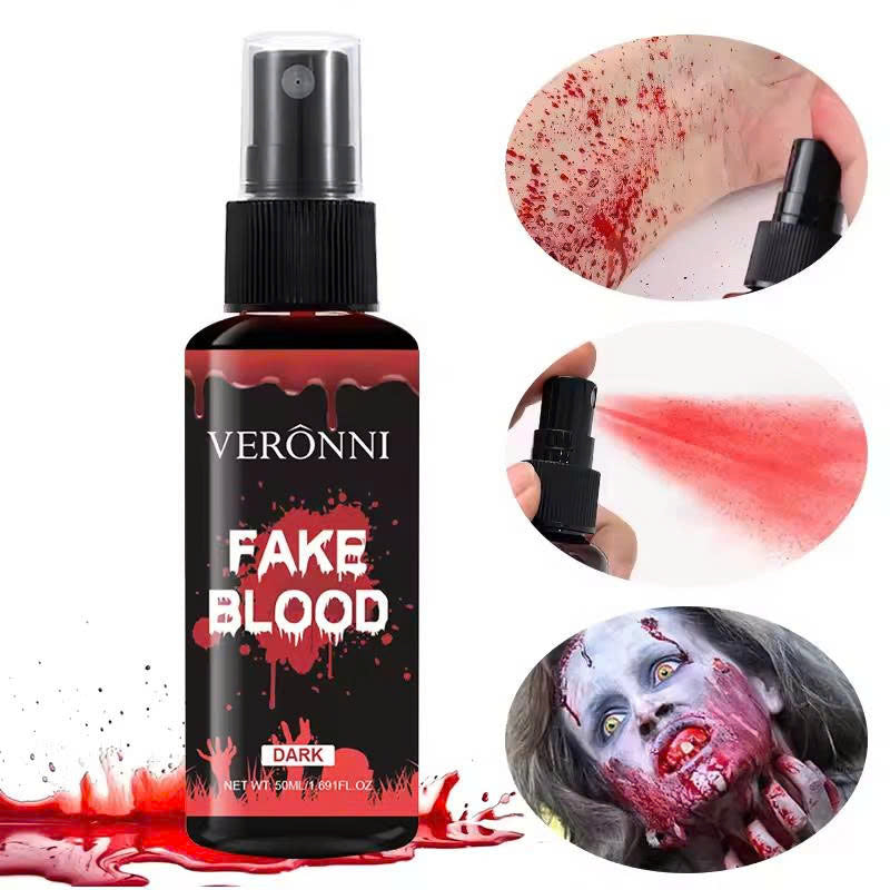 Washable Fake Blood Spray for Halloween Makeup & SFX (50ml)