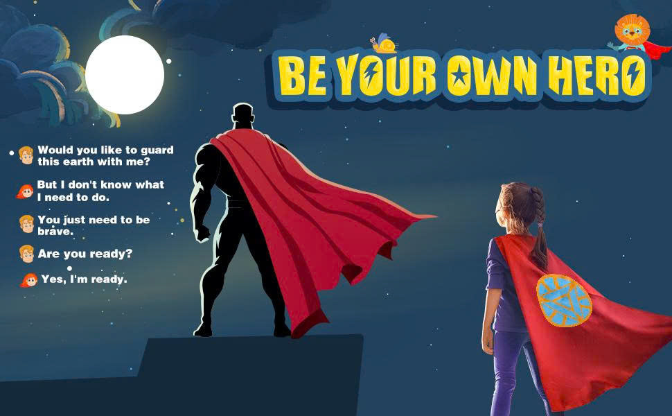 Kids Halloween Superhero Costumes: Capes and Masks Set