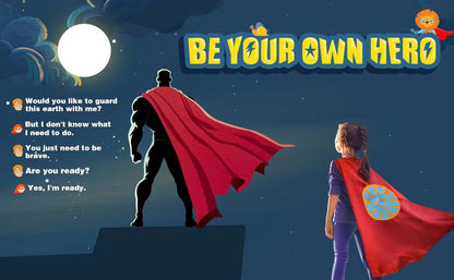 Kids Halloween Superhero Costumes: Capes and Masks Set