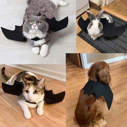 Halloween Bat Wings Costume for Cats and Small Dogs