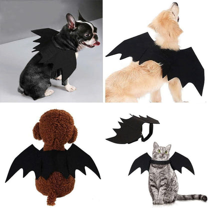 Halloween Bat Wings Costume for Cats and Small Dogs