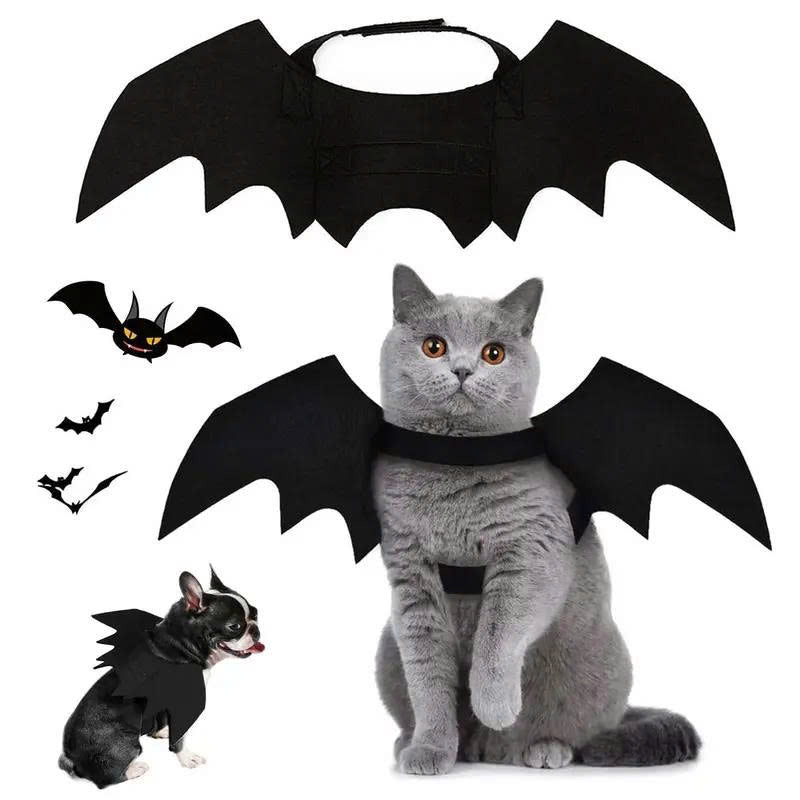 Halloween Bat Wings Costume for Cats and Small Dogs