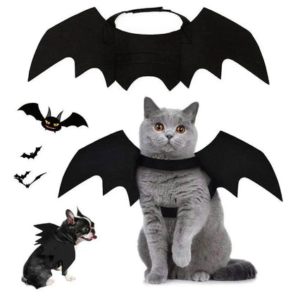 Halloween Bat Wings Costume for Cats and Small Dogs