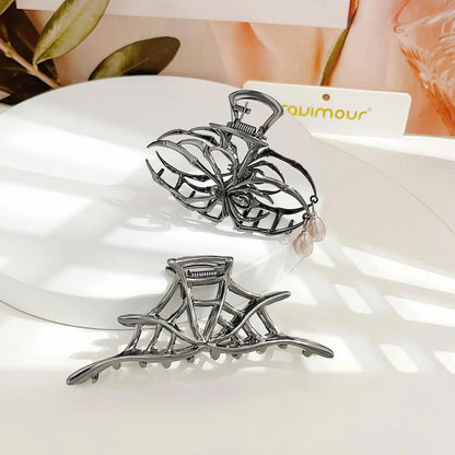 4PCS Gothic Metal Halloween Hair Claw Clips Set for Women