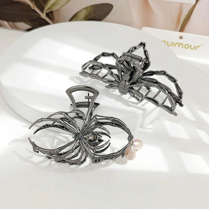 4PCS Gothic Metal Halloween Hair Claw Clips Set for Women