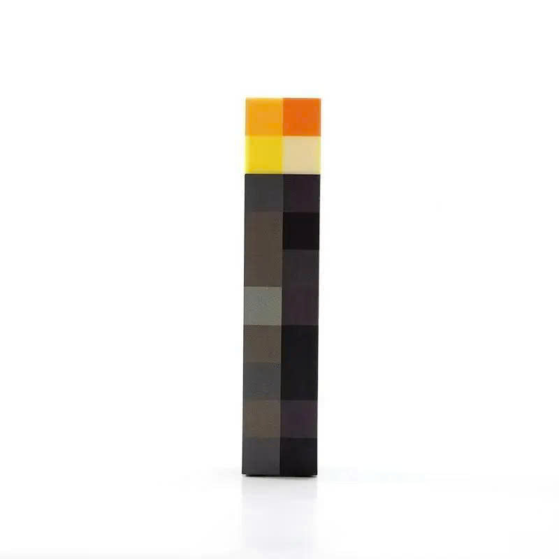 Pixel Brownstone Torch Light: USB Rechargeable Wall & Table Lamp