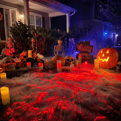 Halloween Laser Swamp Light Projector - IP67 Waterproof Outdoor Decor