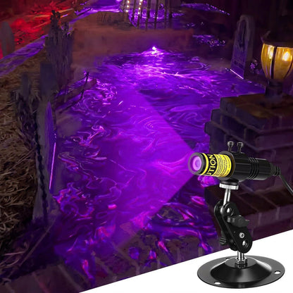 Halloween Laser Swamp Light Projector - IP67 Waterproof Outdoor Decor