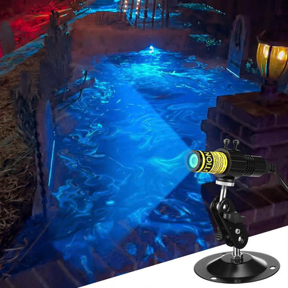 Halloween Laser Swamp Light Projector - IP67 Waterproof Outdoor Decor