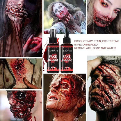 Washable Fake Blood Spray for Halloween Makeup & SFX (50ml)