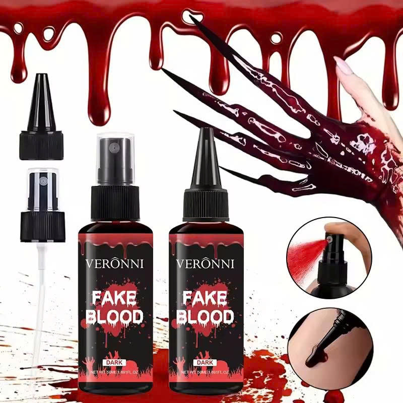 Washable Fake Blood Spray for Halloween Makeup & SFX (50ml)