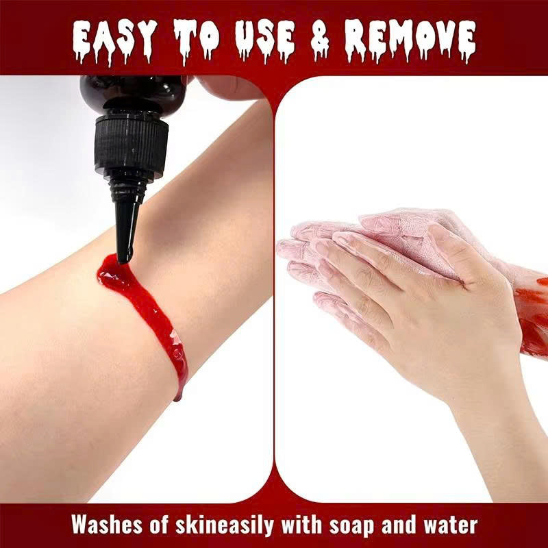 Washable Fake Blood Spray for Halloween Makeup & SFX (50ml)