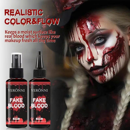 Washable Fake Blood Spray for Halloween Makeup & SFX (50ml)