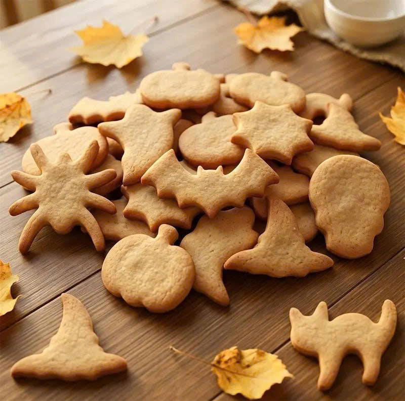 9PCS Stainless Steel Halloween Cookie Cutters Set