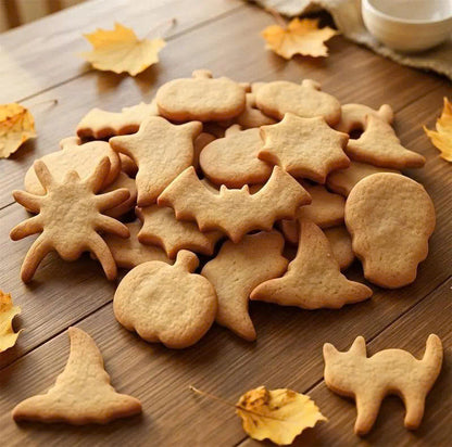 9PCS Stainless Steel Halloween Cookie Cutters Set