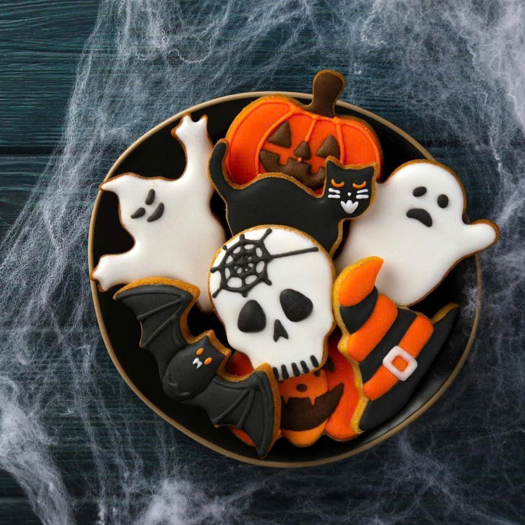 9PCS Stainless Steel Halloween Cookie Cutters Set