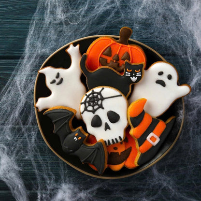 9PCS Stainless Steel Halloween Cookie Cutters Set