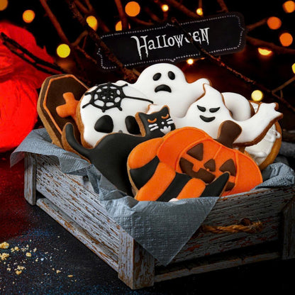 9PCS Stainless Steel Halloween Cookie Cutters Set