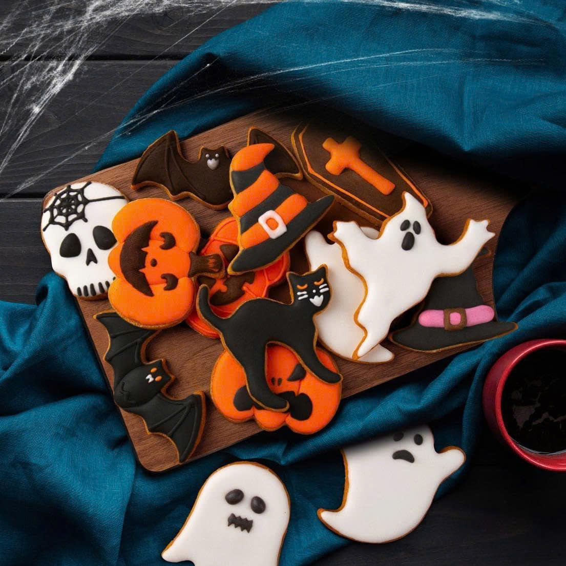9PCS Stainless Steel Halloween Cookie Cutters Set