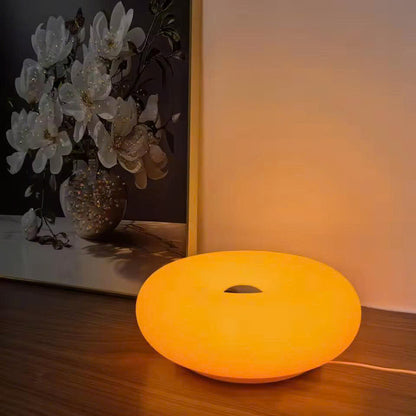 Bauhaus Donut Table Lamp - USB Ambient Night Light for Bedroom