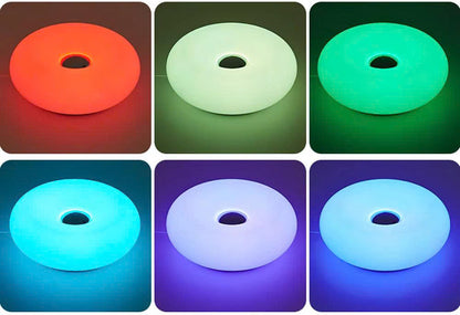 Bauhaus Donut Table Lamp - USB Ambient Night Light for Bedroom