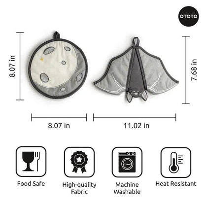 OTOTO Spookula Vampire Folding Umbrella - Windproof Travel Parasol