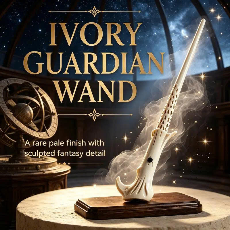 Rechargeable Resin Wizard Magic Wand Set with Gift Box & Flash Paper