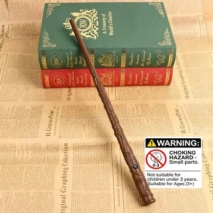 Rechargeable Resin Wizard Magic Wand Set with Gift Box & Flash Paper