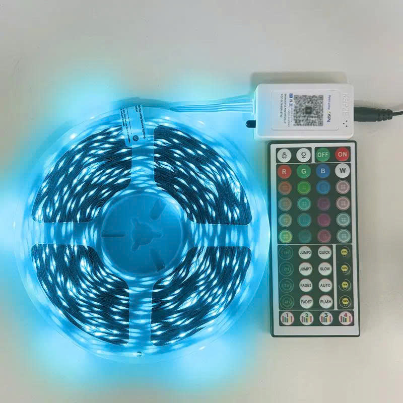 Smart RGB LED Strip Lights - Bluetooth Music Sync Light Strip with App & Remote
