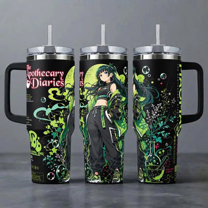 The Apothecary Diaries MaoMao Tumbler (16/20/40oz) - Anime Streetwear Travel Mug