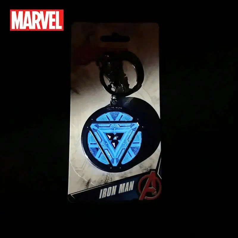 Marvel Avengers 3D Metal Keychain - Thor Hammer & Captain America Shield Keyring