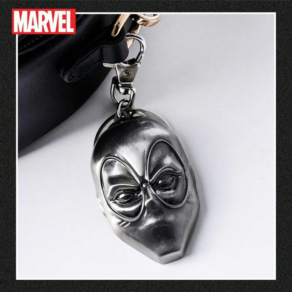 Marvel Avengers 3D Metal Keychain - Thor Hammer & Captain America Shield Keyring