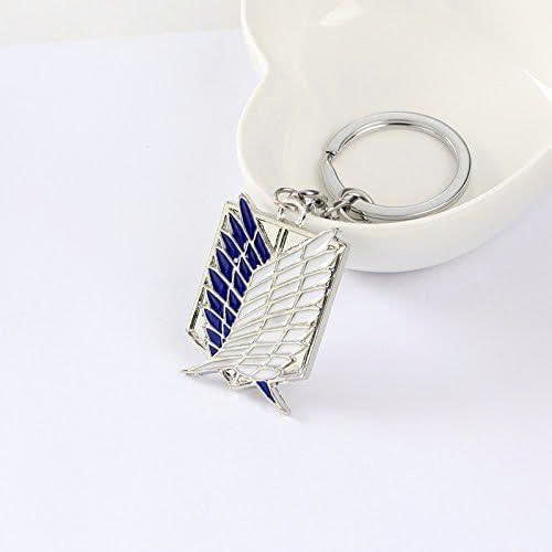 Attack on Titan Wings of Freedom Keychain - Survey Corps Metal Keyring