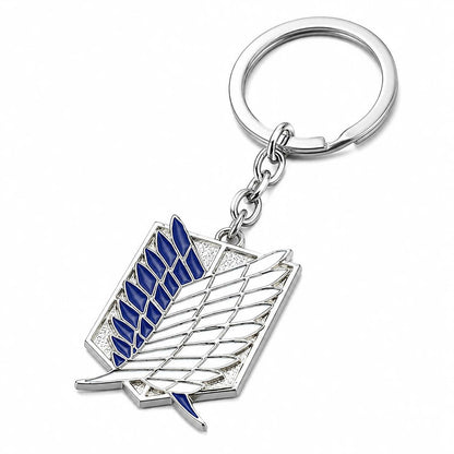 Attack on Titan Wings of Freedom Keychain - Survey Corps Metal Keyring
