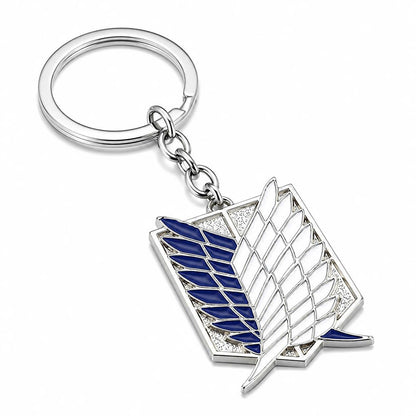 Attack on Titan Wings of Freedom Keychain - Survey Corps Metal Keyring