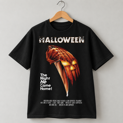 Michael Myers Halloween Horror Graphic Tee Vintage Movie