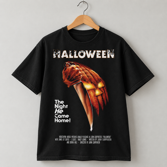 Michael Myers Halloween Horror Graphic Tee Vintage Movie