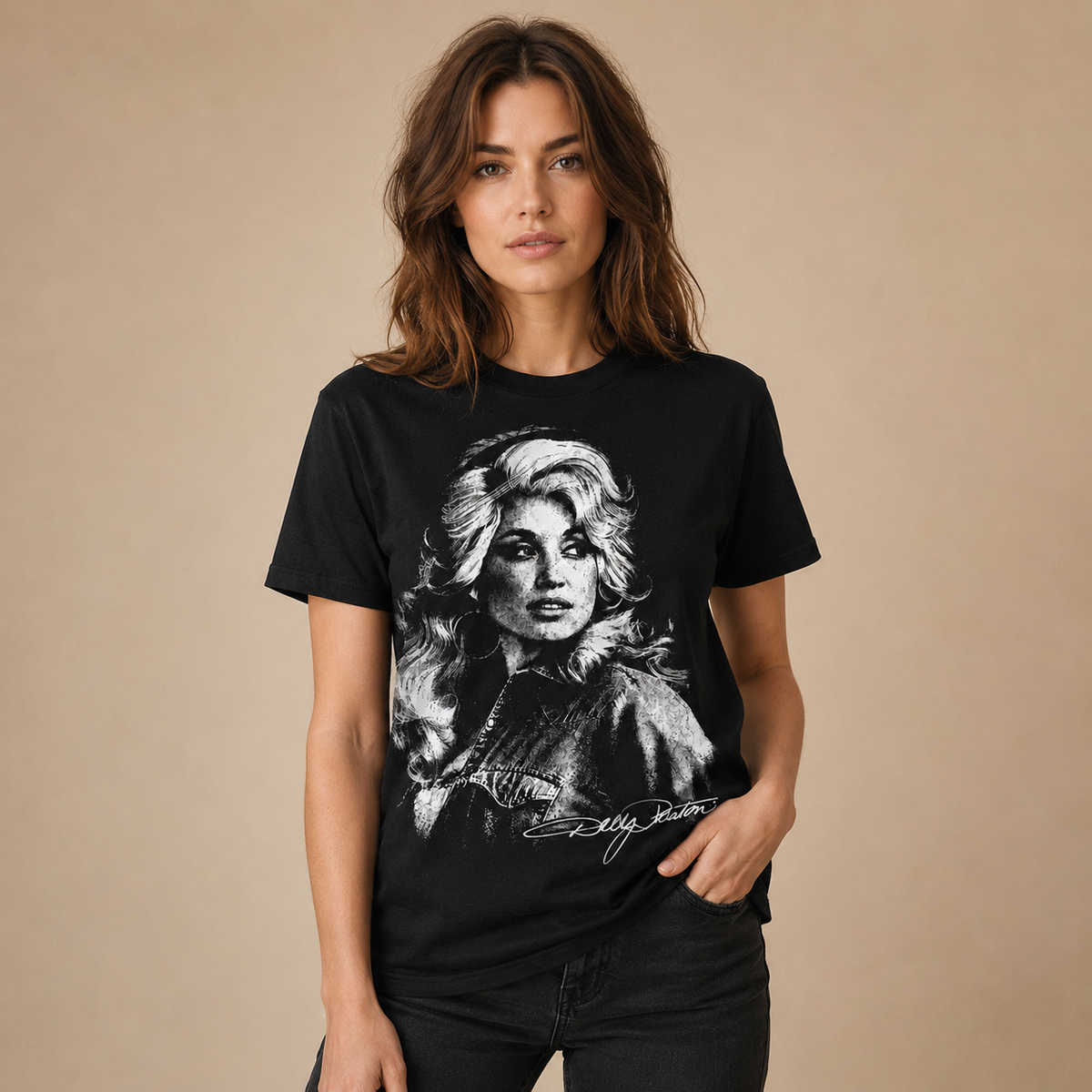 Dolly Parton Graphic T-Shirt, Country Music Vintage Style