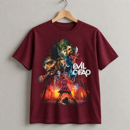 Evil Dead Horror T-Shirt Halloween Graphic Tee