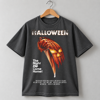 Michael Myers Halloween Horror Graphic Tee Vintage Movie