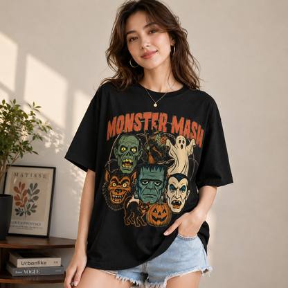 Retro Halloween Monster T-Shirt