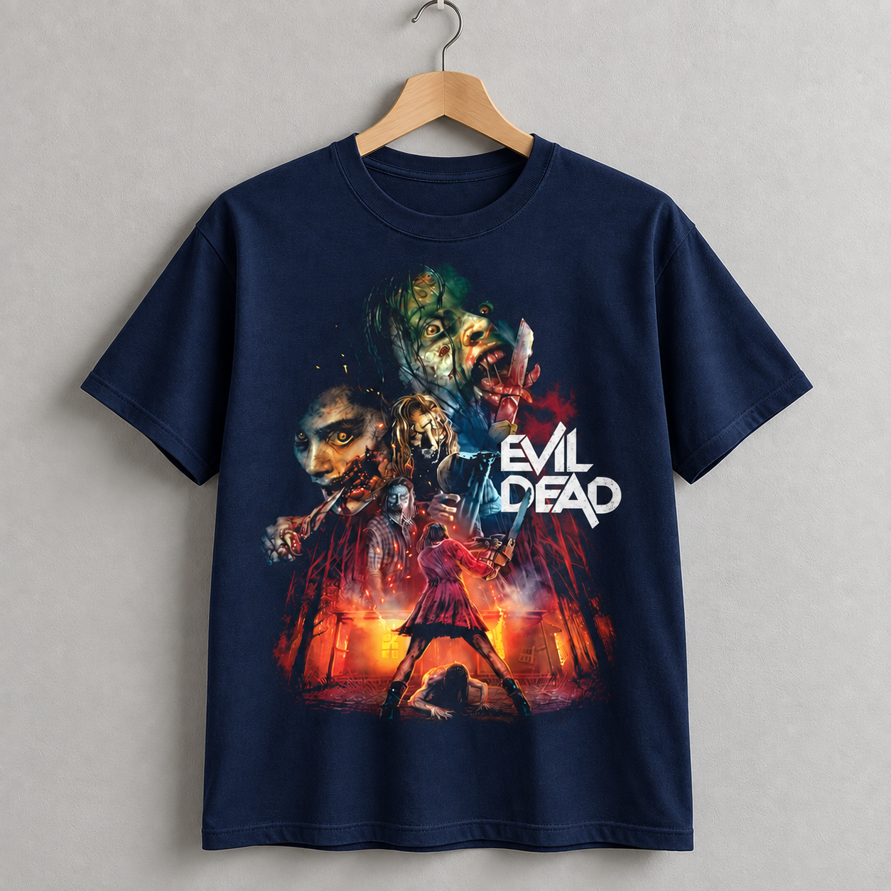 Evil Dead Horror T-Shirt Halloween Graphic Tee