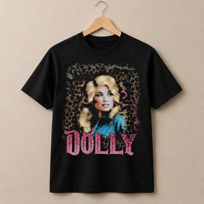 Dolly Parton Country Music Graphic T-Shirt, Vintage Western Style