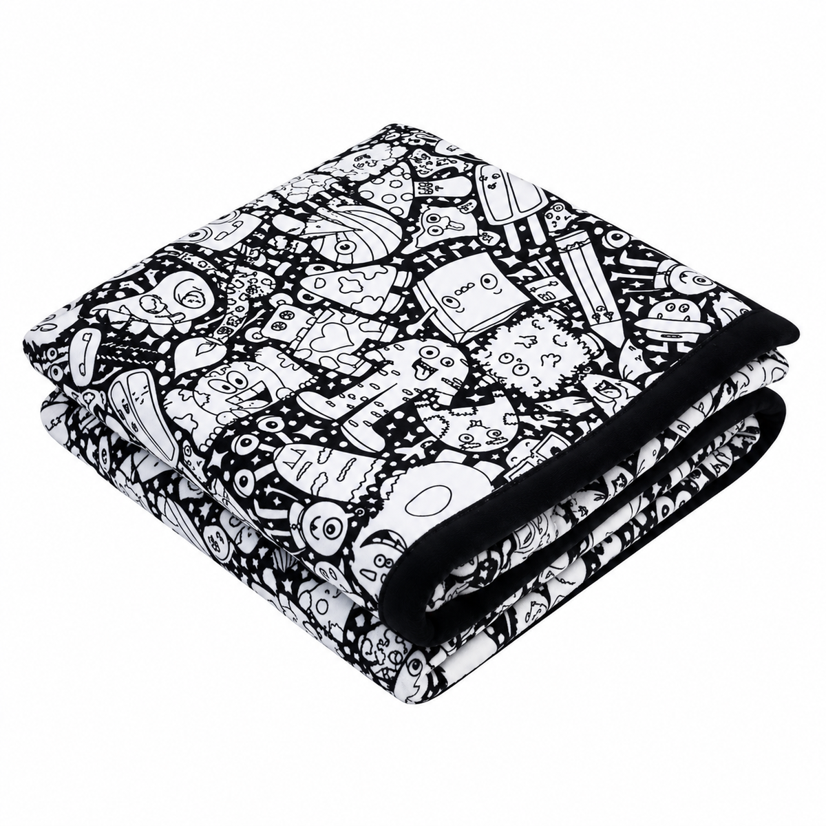 DIY Coloring Blanket with 24 Markers