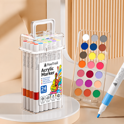 24-Color Marker Set