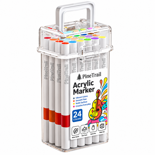 24-Color Marker Set