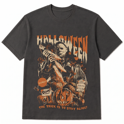 Michael Myers Slasher Horror Movie Vintage Graphic Tee