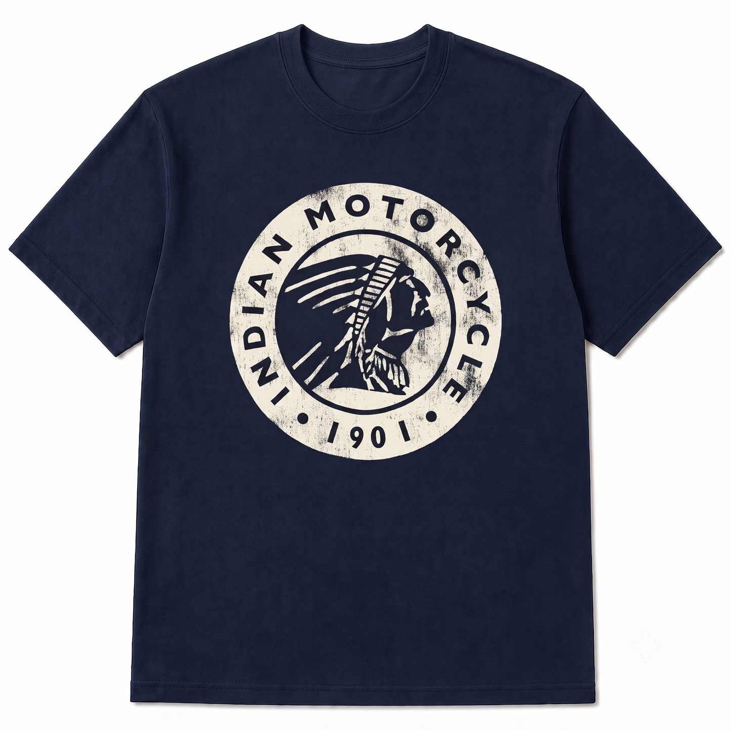 Men's Circle Headdress T-Shirt Indian Motocycle