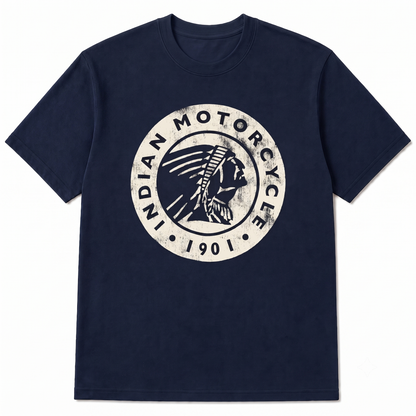 Men's Circle Headdress T-Shirt Indian Motocycle