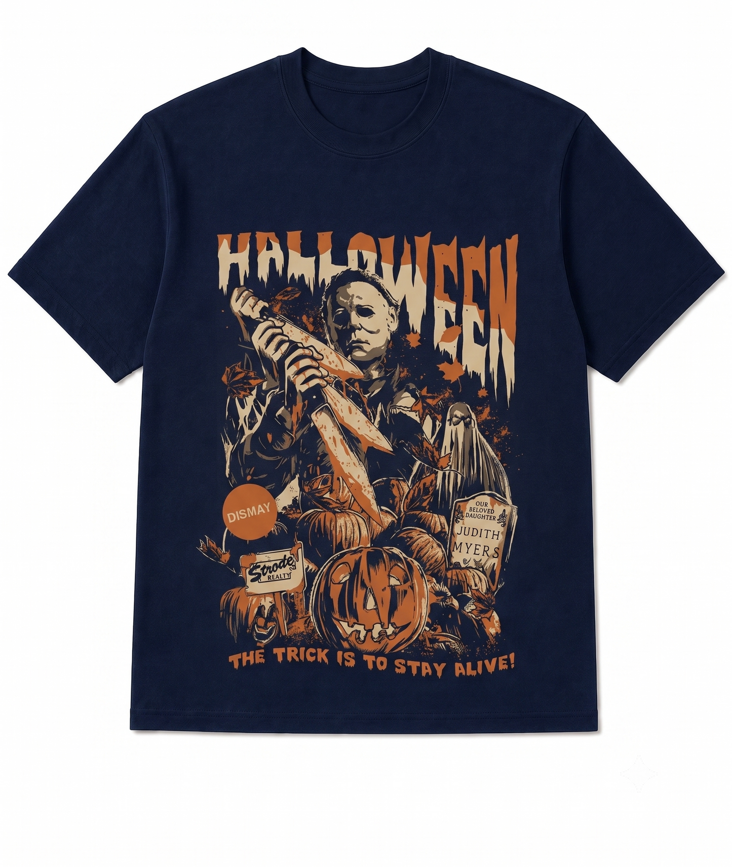 Michael Myers Slasher Horror Movie Vintage Graphic Tee